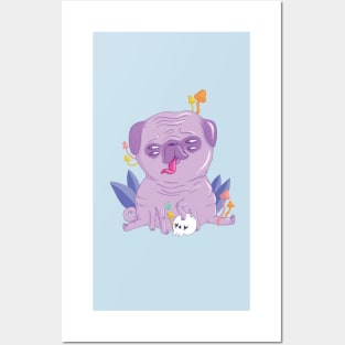 Magical Pug Posters and Art